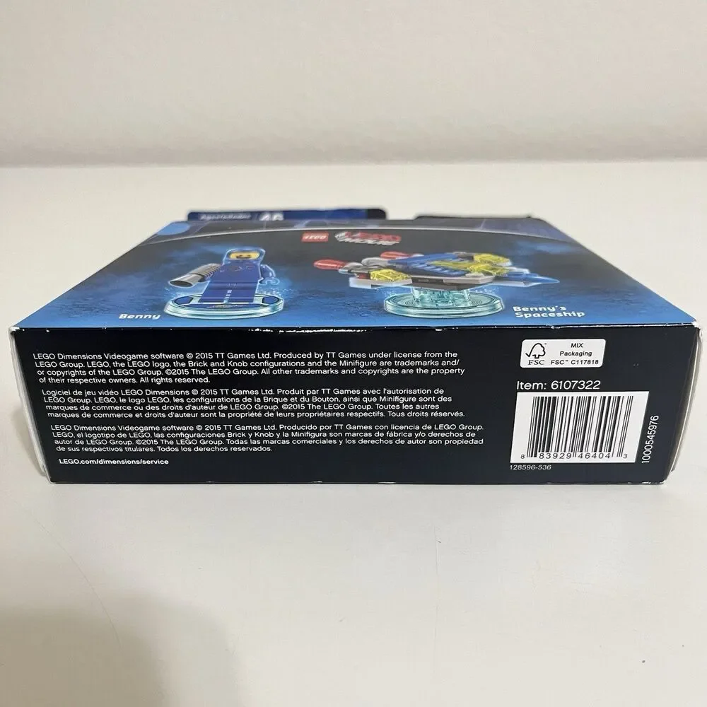 Lego Dimensions The Lego Movie Benny's Spaceship Fun Pack 3 in 1 71214 SEALED